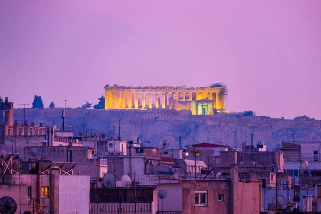 The Captains Flat On The Roof Atenas Exterior foto